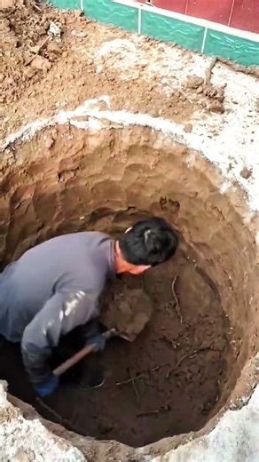 Manual Earth Digging Process #shorts