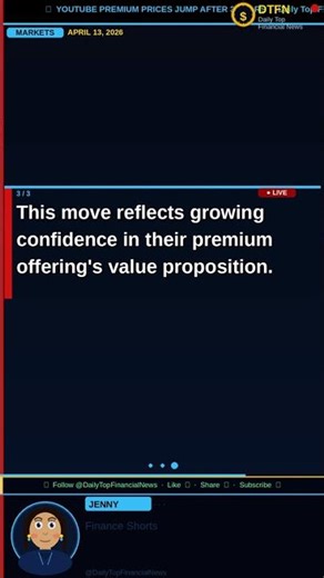 YouTube Premium Prices Jump After 3 Years #Shorts