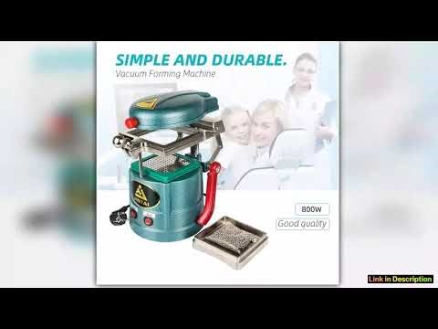 Dental Lab Orthodontic Laminator Vacuum Former With Vacuum Splint Thermoforming Sheet Molding