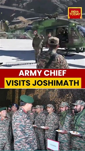 Army Chief Gen Dhiraj Seth Reviews Op Readiness Along Northern Borders During Joshimath Visit