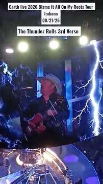 Garth Brooks 2026 Tour "The Thunder Rolls" 3rd Verse #countrymusic #garthbrooks #live #tour #2026