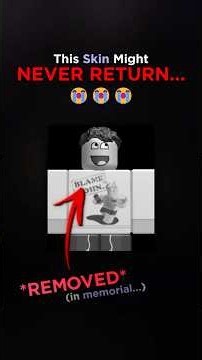 This Iconic Skin may NEVER RETURN to Forsaken... #roblox #forsaken #forsakenroblox