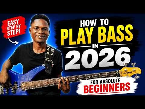 Beginner Bass Lesson #1 (LEARN The Bass From SCRATCH In 2026)