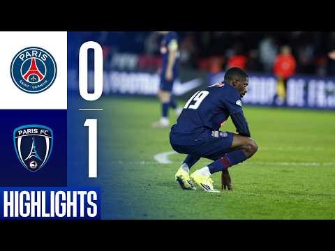 Fin de parcours en Coupe de France : PSG 🆚 PFC | Le résumé du match 📺