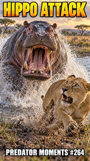 The Hippo Had Enough - Predator Moments #264