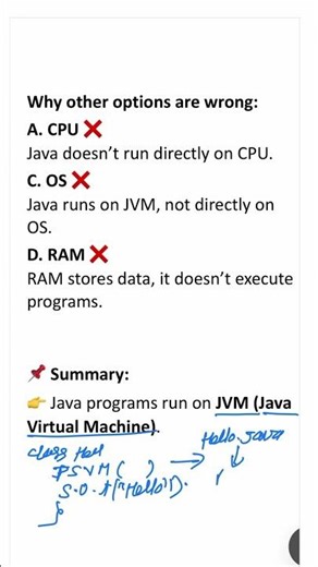 Java Most ask Interview Questions with Answers #java #interview #interviewquestions #study #exam