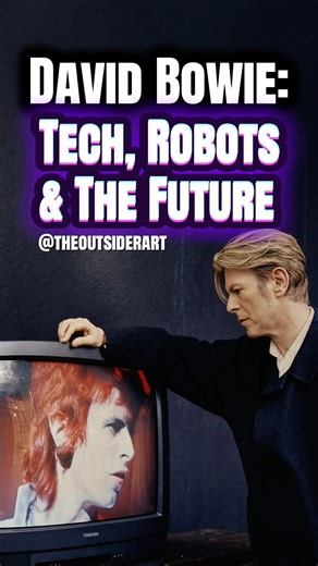 David Bowie: Tech, Robots & The Future 💜
