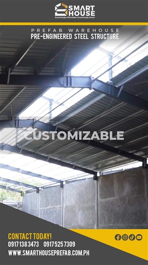 Stop renting. Stop waiting. Start building the future — the smart, fast, and reliable way. With Smarthouse Prefab Warehouse and Pre-Engineered Steel Structure, you can go from blueprint to fully operational business in record time. ✔️ Lightning-fast construction ✔️ Lower costs, maximum ROI ✔️ World-class quality and durability At Smarthouse, every project — whether big or small — gets a strong, smart foundation built to last. Your next milestone starts here. Let’s build it together. 🏗️💥 📞 Mes