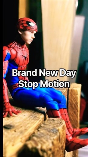 Spider-Man Rooftop Stop Motion Brand New Day #spiderman #brandnewday #loser #mcu #marvellegends #nwh