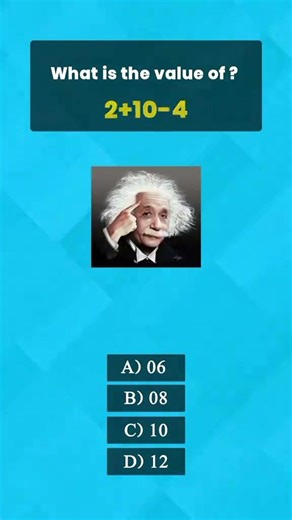 Can You Pass This Viral Math Quiz? (Einstein Level Challenge)