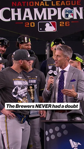 Jake Bauers had FULL confidence in his team. @MLBonFOX | @Brewers #mlb #baseball #brewers