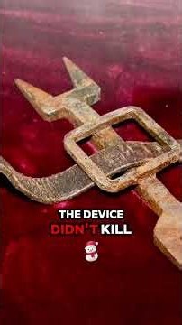 The Heretic Fork Torture Method #History #disturbing #historicalfacts