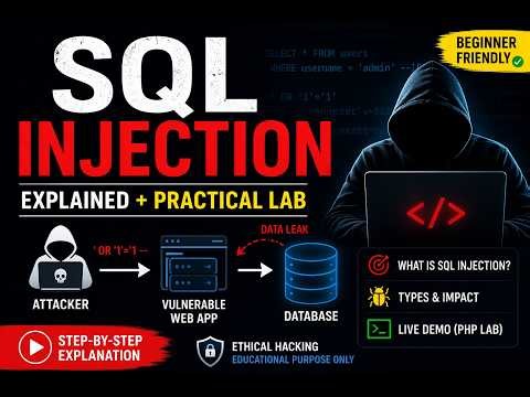 SQL Injection Explained + Practical Lab (Beginner Friendly)