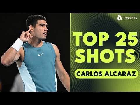 Carlos Alcaraz: Top 25 Shots Of 2025 Season 😨