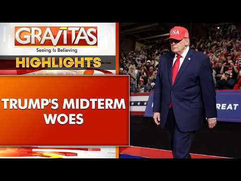 Trump’s Approval Hits New Low, Democrats Urge More Campaign Stops | GRAVITAS HIGHLIGHTS