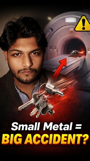 Why Metal is BANNED in MRI Rooms 🚫