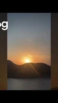 Scenic Footage of Solar Eclipse Filmed at Camp de Mar, Mallorca || ViralHog