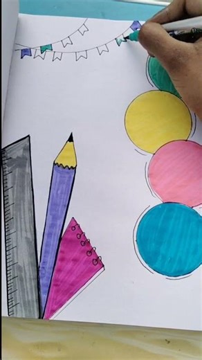 How to Decorate Your Math Project/Notebook Cover (Easy & Beautiful)