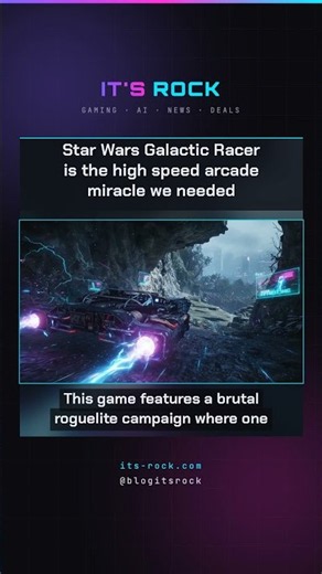 Star Wars Galactic Racer is the high speed arcade miracle we needed