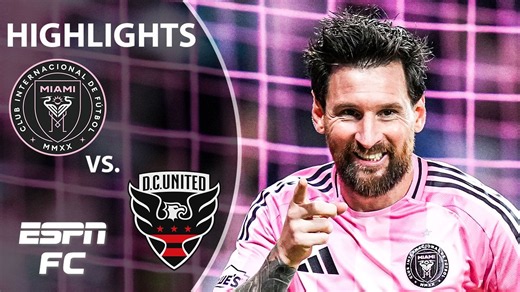 LIONEL MESSI BRACE ⚽️⚽️ Inter Miami vs. DC United | MLS Highlights | ESPN FC