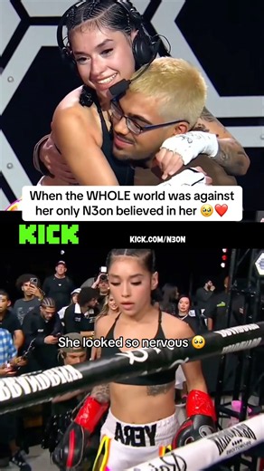 When the WHOLE world 🌍 was against her only N3on believed 🤞🏻in her💗🫶#n3on #ufc #yera #adinross