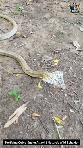 Terrifying Cobra Snake Attack | Nature’s Wild Behavior#CobraSnake #SnakeAttack #WildlifeNature