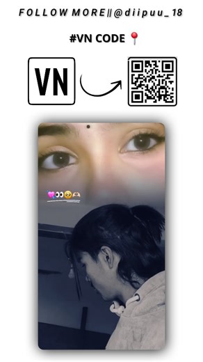 ★Ⓓⓘⓟⓤⓤ★ on Instagram: "VN Code Edit 🗣️TUTORIAL😔 . . . Step 1: Take a screen shot of this reel Step 2 : Open VN Video editor app Step 3 : Click on the scanner in top of right corner Step 4: Scan the Screenshot & click on the download/ use Step 5: Select your photos and export video . . . . . . . . Follow for more @diipuu_18 If you get help from this tutorial please let me know by tagging me on your reels #trendingreels #vneditor #vncode edit editing explorepage"