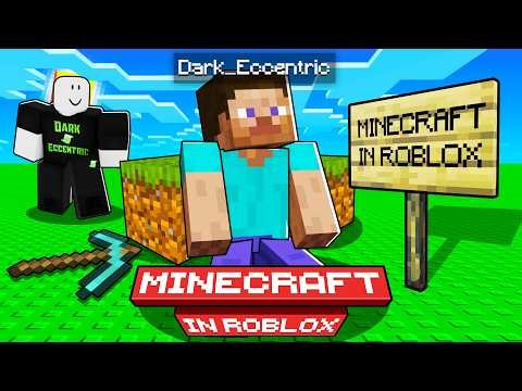 Roblox Script Showcase: Minecraft