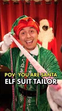 POV: You are Santa! Naughty Elf Tailors You a NEW Suit | ASMR Roleplay