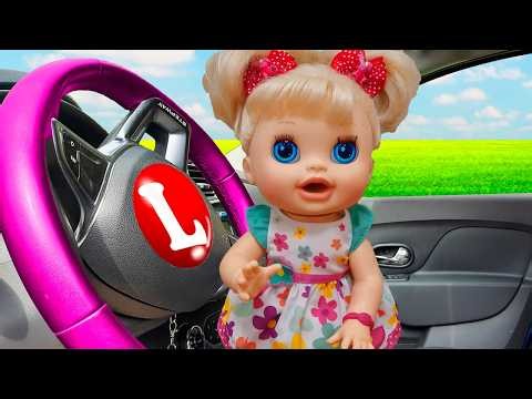 We are in the car Song + More Nursery Rhymes & Kids Songs - Lisa Kids Show