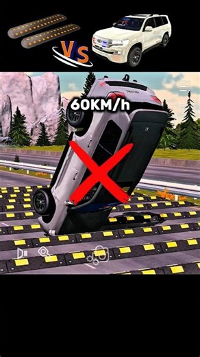 Ultimate Car Suspension Test 🔥 Toyota Land Cruiser #carparkingmultiplayer #shorts