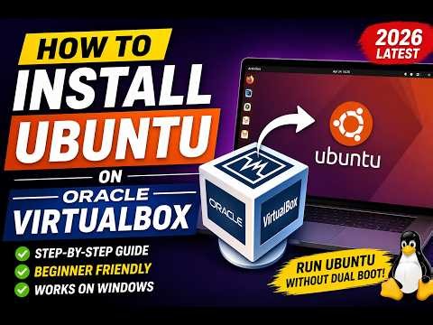 How to install ubuntu in oracle VM
