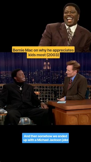Bernie Mac being Bernie Mac #interview #celebrity #nostalgia