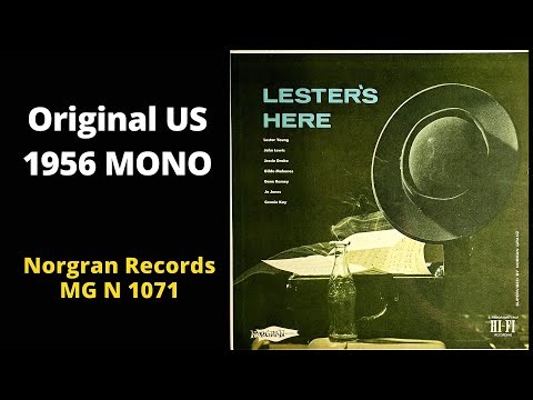 [MONO LP] Lester's Here - Lester Young And His Orchestra