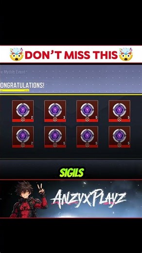 FREE MYTHIC in 50 Days? 😱 Get 517 Sigils! 🔥 #Shorts #codm #codmobile