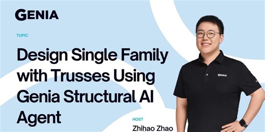 Design a real home structure with Genia Structural AI agent (full walkthrough) | Zhihao Zhao