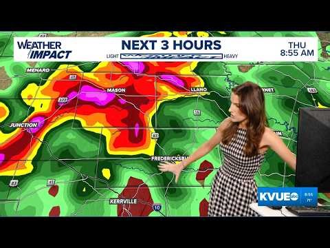 LIVE: Flash Flood Emergency issued for Pedernales River in Gillespie and Blanco Counties