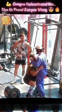 Elite Powerlifter Pretends to Be a Cleaner...Then Shocks Everyone 😳💪 Funny Gym Diary