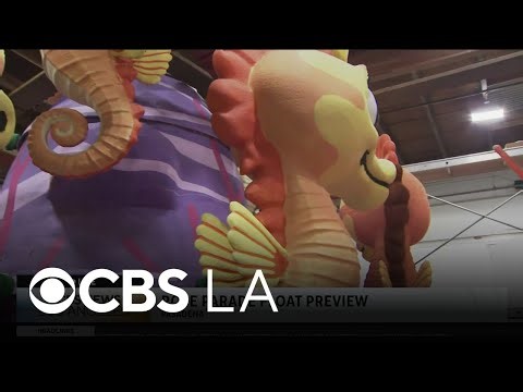 Previewing the 2026 Rose Parade floats