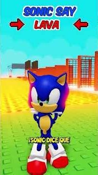 ¡Roblox, pero SONIC lo controla todo! 🟢