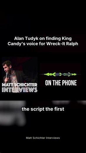 Alan Tudyk on finding King Candy's voice for Wreck-It Ralph #shorts