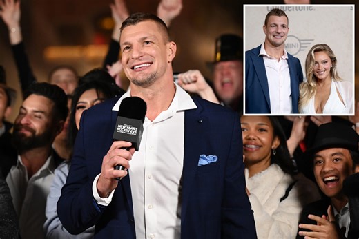 ‘Rockin’ Eve’ co-host Rob Gronkowski reveals who he’ll kiss at midnight — and it’s not the legendary tight end’s girlfriend