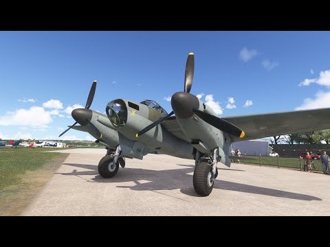Livestream first look at the Aeroplane Heaven DeHavilland Mosquito in Flight Simulator 2024