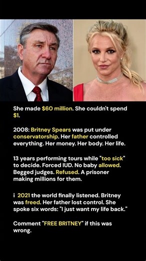 Britney's Father Controlled Her $60M for 13 Years
