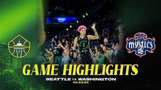 Seattle Storm Highlights vs. Washington Mystics