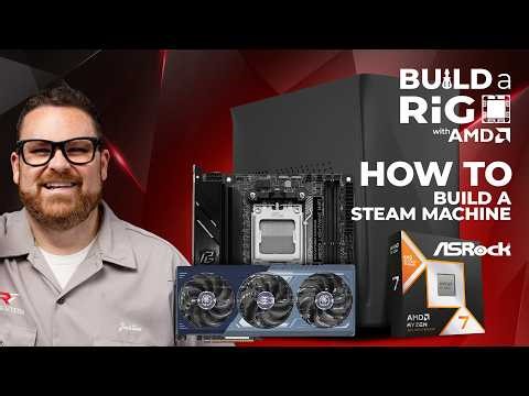 How to build and setup a Steam Machine Step-by-Step (Ryzen 7 9800x3D / RX 9070XT)