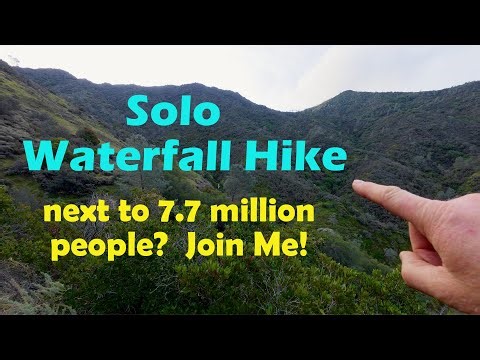 Relaxing Waterfall Hike Mount Diablo California State Park