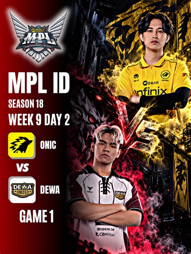 Highlights • ONIC VS DEWA - GAME 1 | MPL ID S18 Week 9 Day 2 #MLBB10TH #ALLINMLBB #mlbbcreatorbase