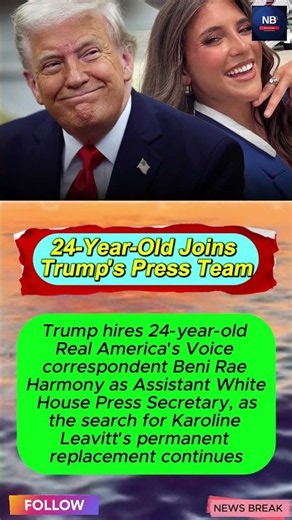24-Year-Old Joins Trump's Press Team
