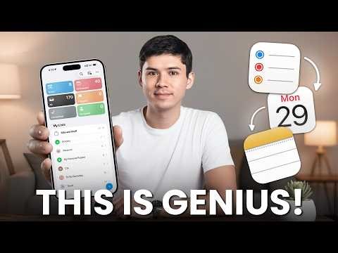 Apple Notes, Reminders & Calendar: The ONLY Productivity System You Need